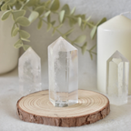 Punta de Cuarzo Cristal Natural | Limpieza, armonía y claridad