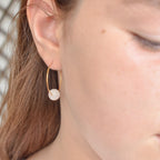 Pendientes Gara | Cuarzo Rosa | Amor y armonía