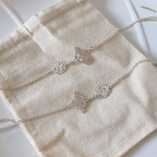 Pulsera Doble Protección | Nudo de Bruja + Tetragrámaton