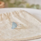 Anillo Druzy | Aguamarina - Calma y claridad