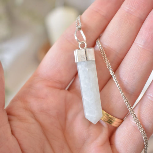 Seren Amazonite Necklace | Calm, clarity and expression