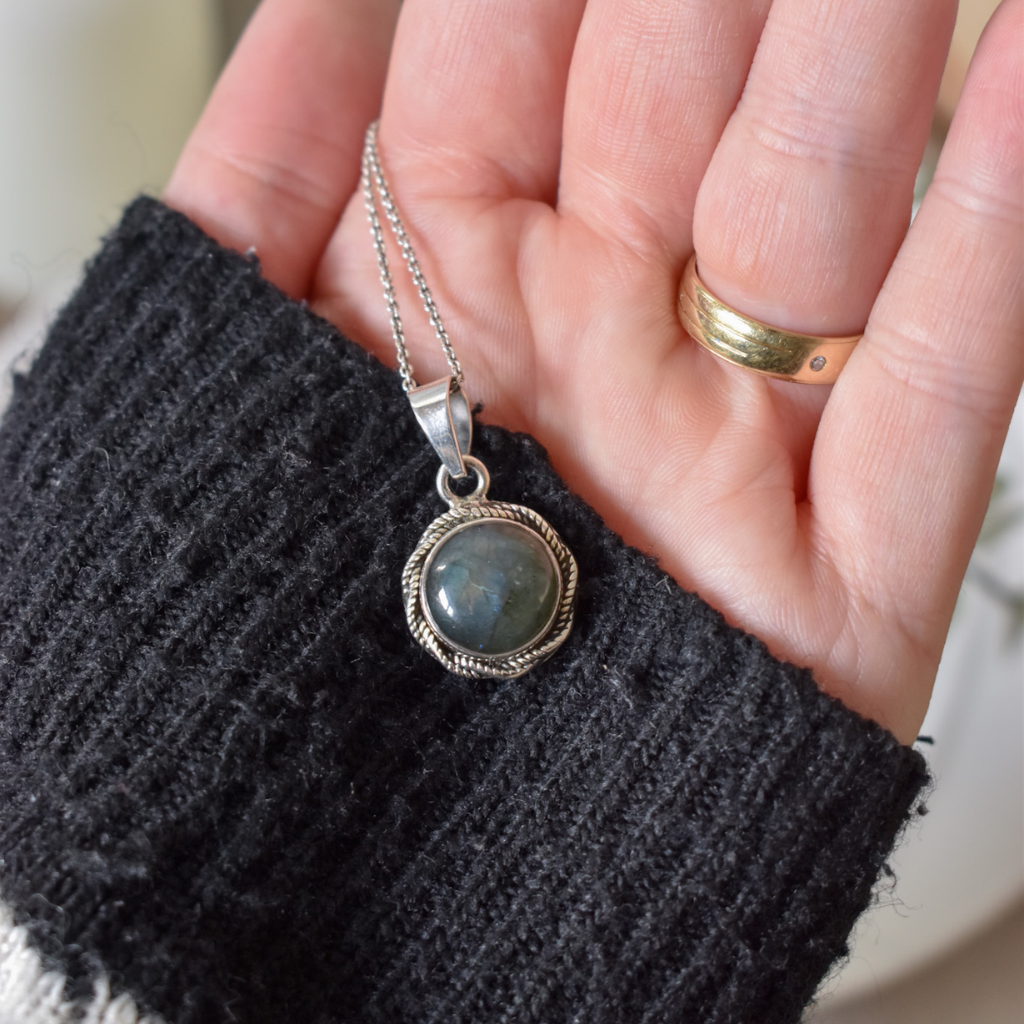 Colgante Taika Labradorita | Magia, intuición y protección