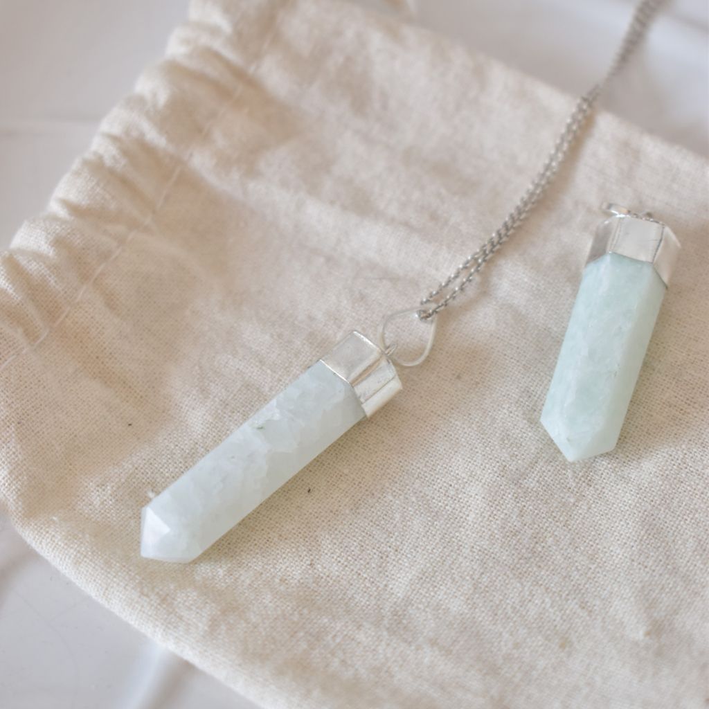 Collar Seren Amazonita | Calma, claridad y expresión