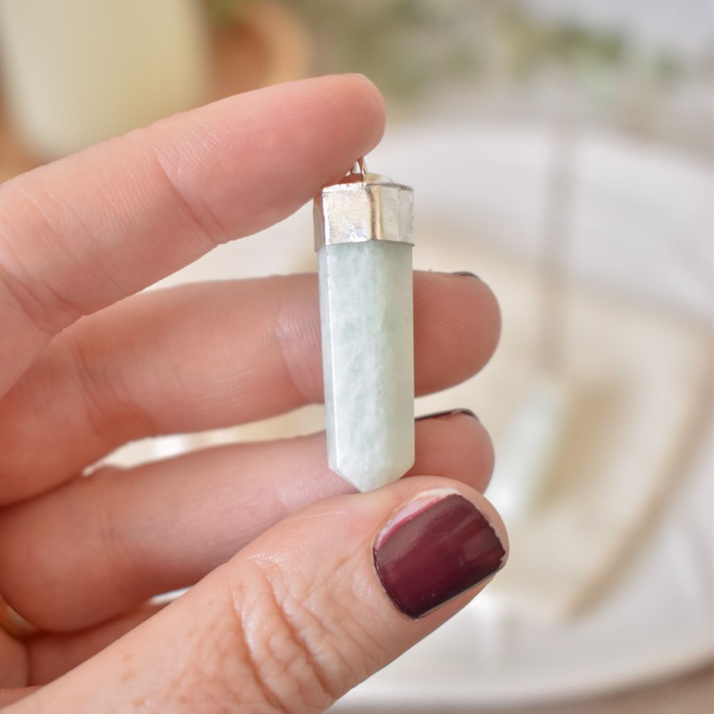 Collar Seren Amazonita | Calma, claridad y expresión