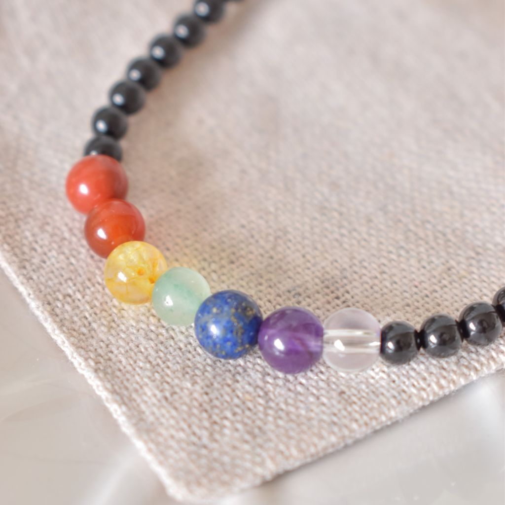 Collar Energético 7 Chakras y Ónix | Equilibrio Interior