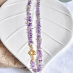 Collar Neida | Amatista - Calma y protección