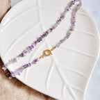 Collar Neida | Amatista - Calma y protección