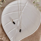 Collar Nahir | Turmalina Negra en Bruto – Protección y fuerza