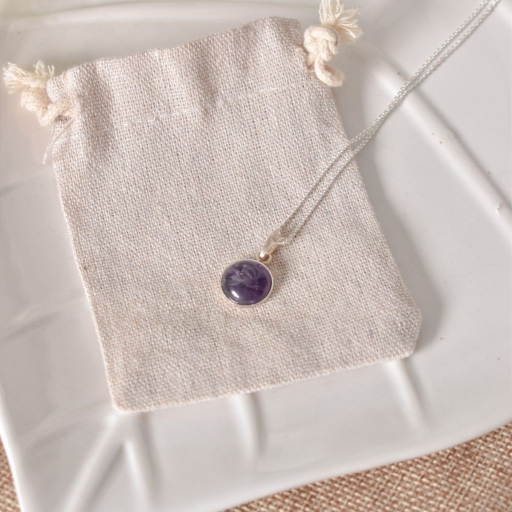 Collar Dhara | Talismán de piedras naturales – Energía de la Tierra