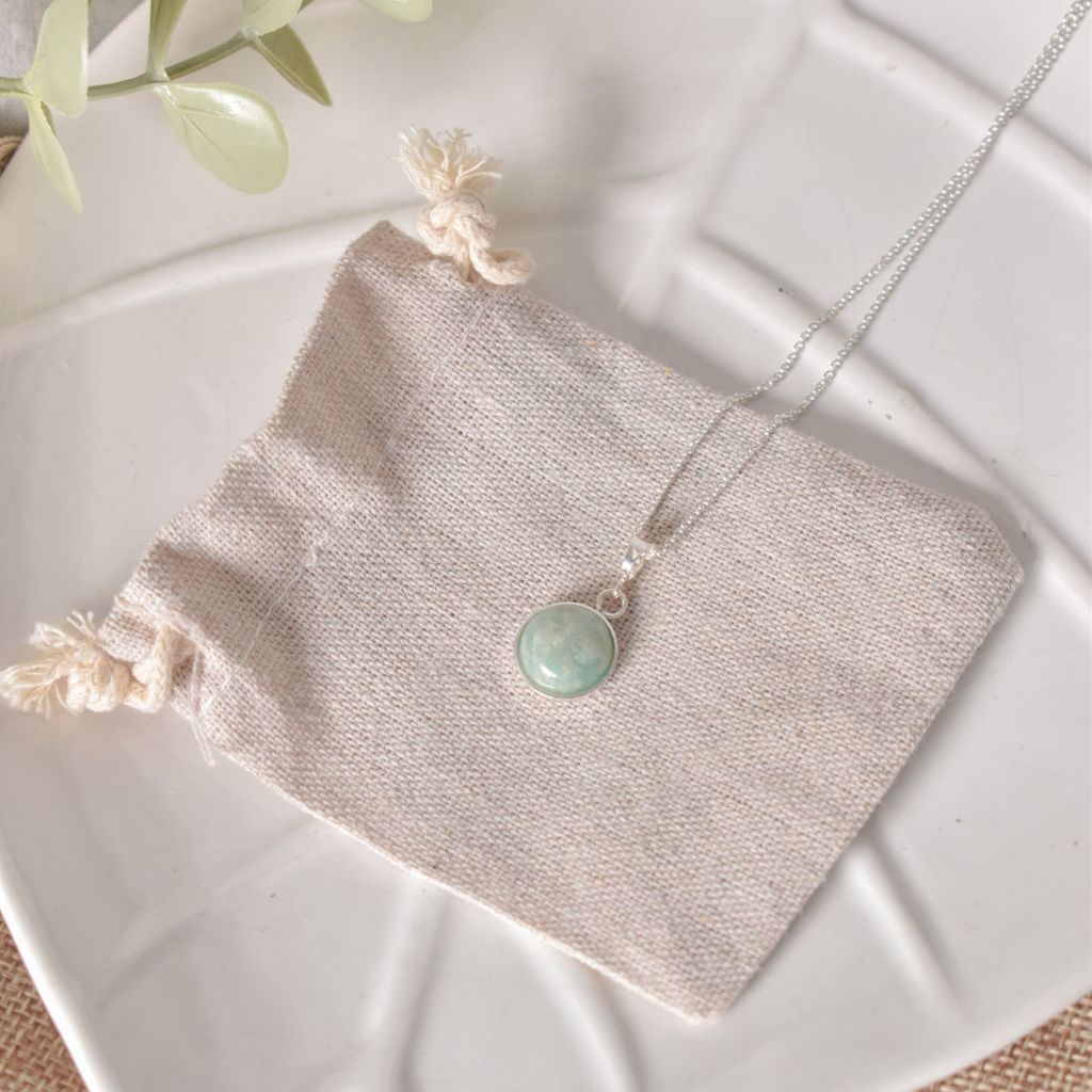 Collar Dhara | Talismán de piedras naturales – Energía de la Tierra