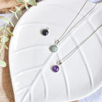 Collar Dhara | Talismán de piedras naturales – Energía de la Tierra