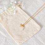 Collar Eydra | Cuarzo Rosa – Amor y sanación emocional