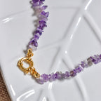 Collar Neida | Amatista - Calma y protección