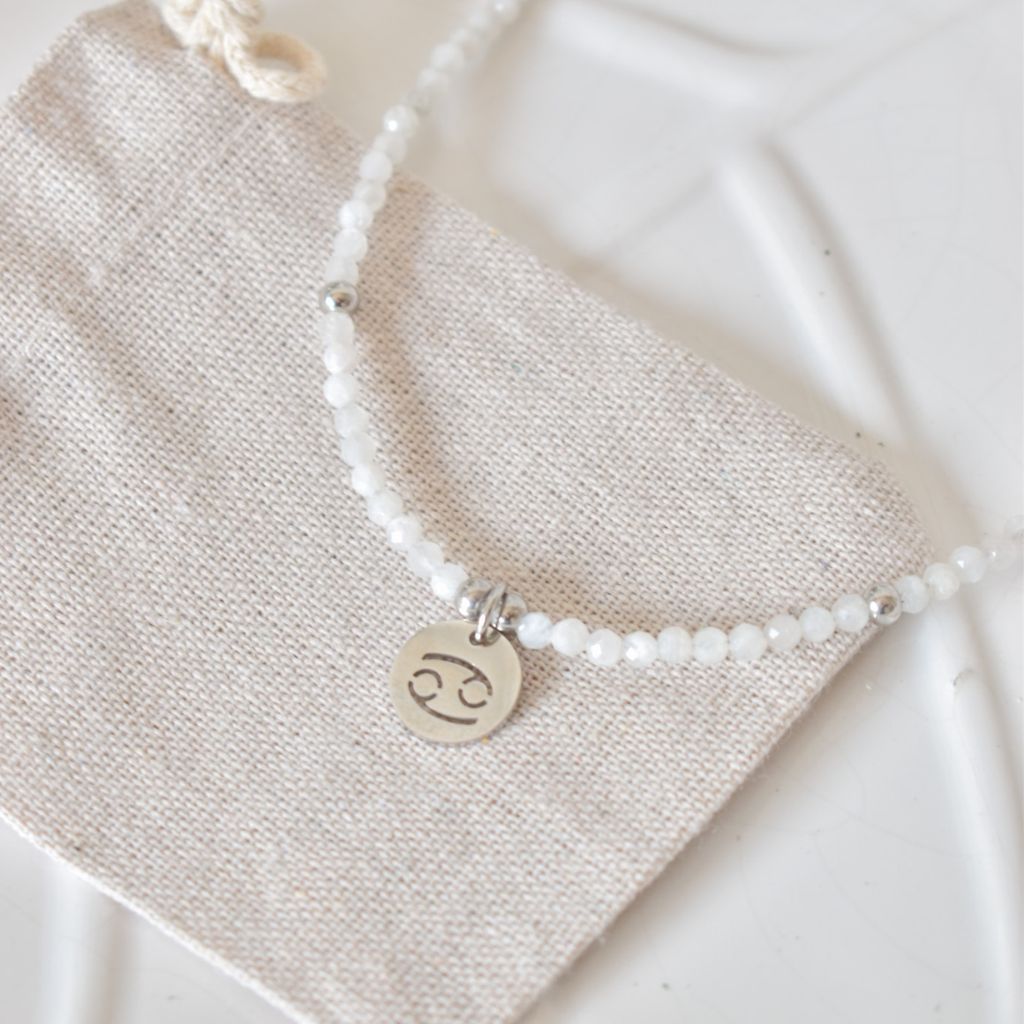 Collar Astra | Signo Zodiacal y Piedra Luna