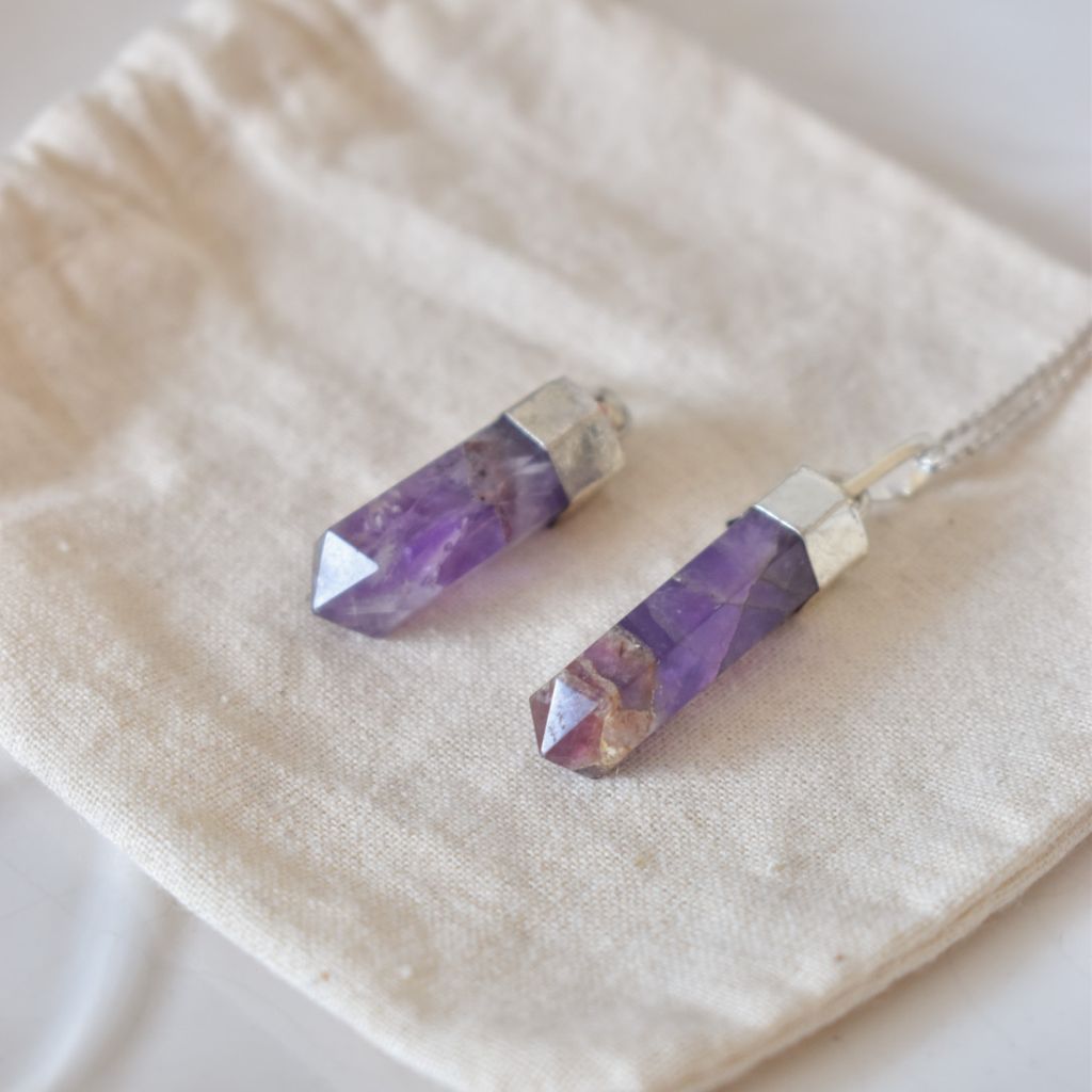 Collar Seren Amatista | Calma, intuición y equilibrio