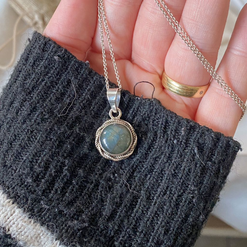 Colgante Taika Labradorita | Magia, intuición y protección