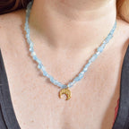 Collar Alma | Aguamarina – Serenidad y conexión interior