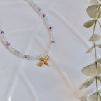 Gargantilla Aura | Fluorita – Claridad, foco y equilibrio