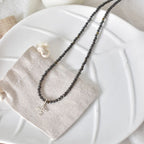 Gargantilla Yara | Obsidiana – Protección y fuerza