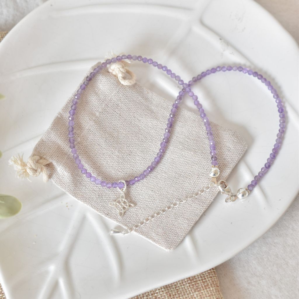 Gargantilla Yara | Amatista – Protección, intuición y calma