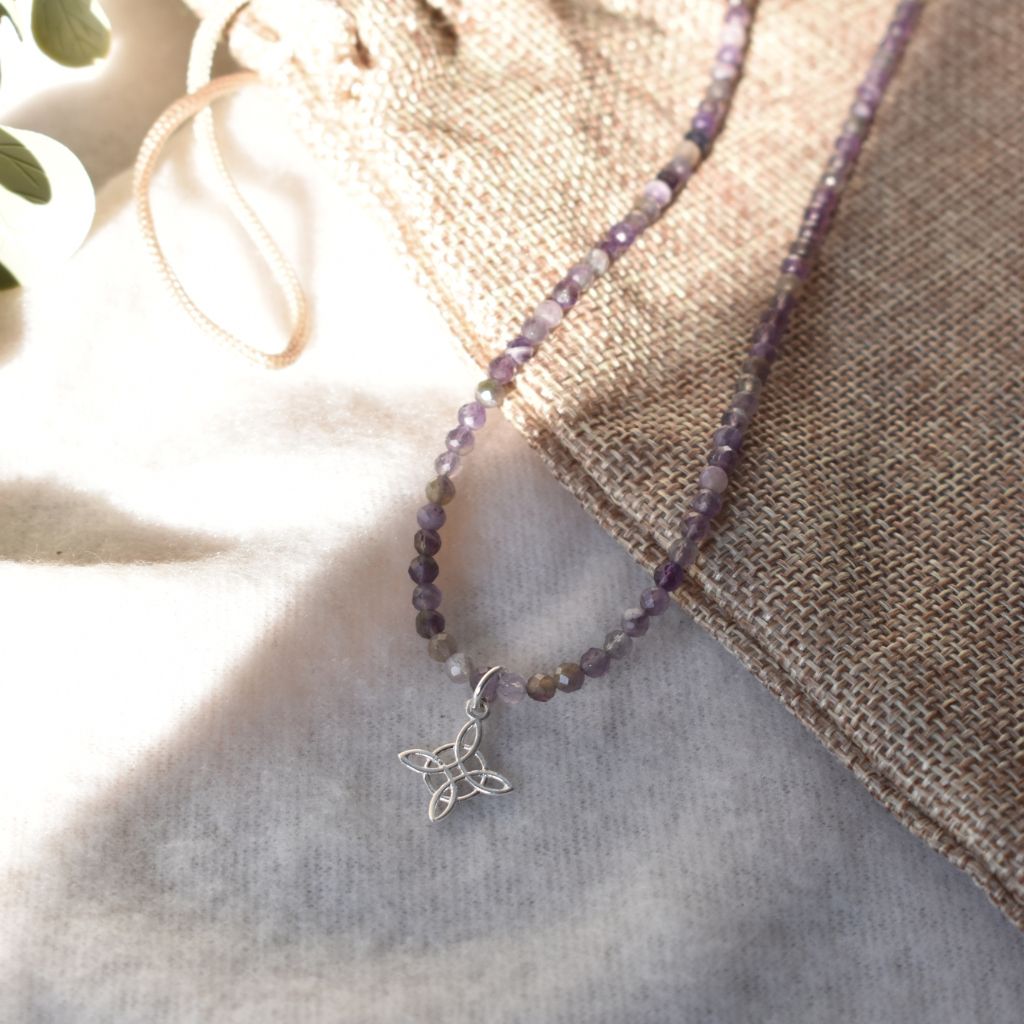 Gargantilla Yara | Amatista – Protección, intuición y calma