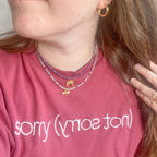 Gargantilla Aura | Fluorita – Claridad, foco y equilibrio