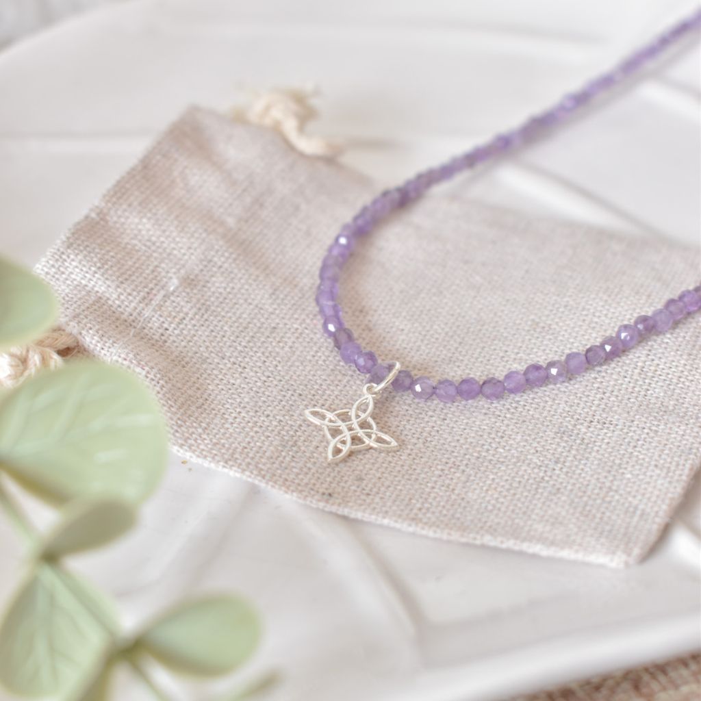 Gargantilla Yara | Amatista – Protección, intuición y calma