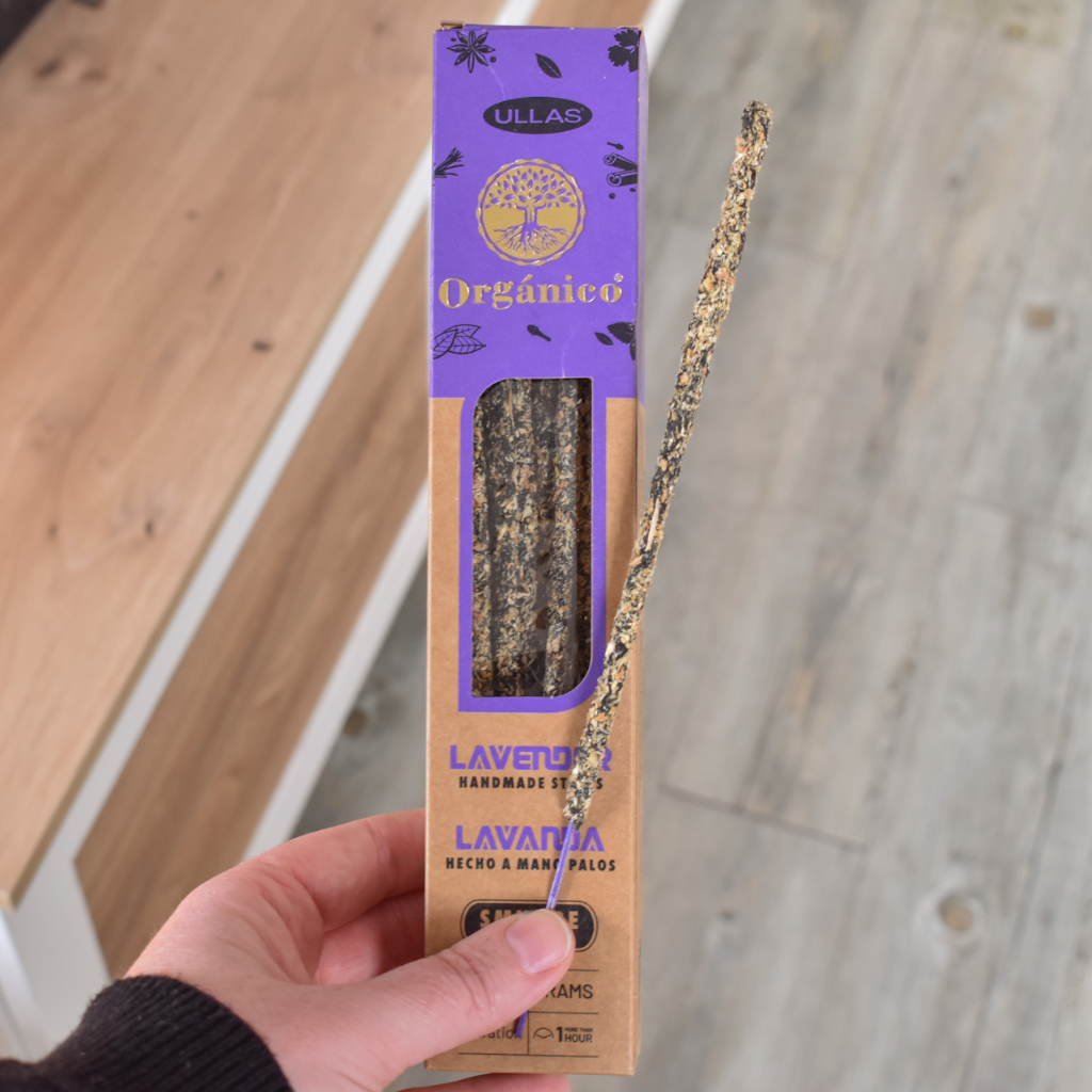 Incienso Natural de Lavanda | Calma, descanso y protección suave