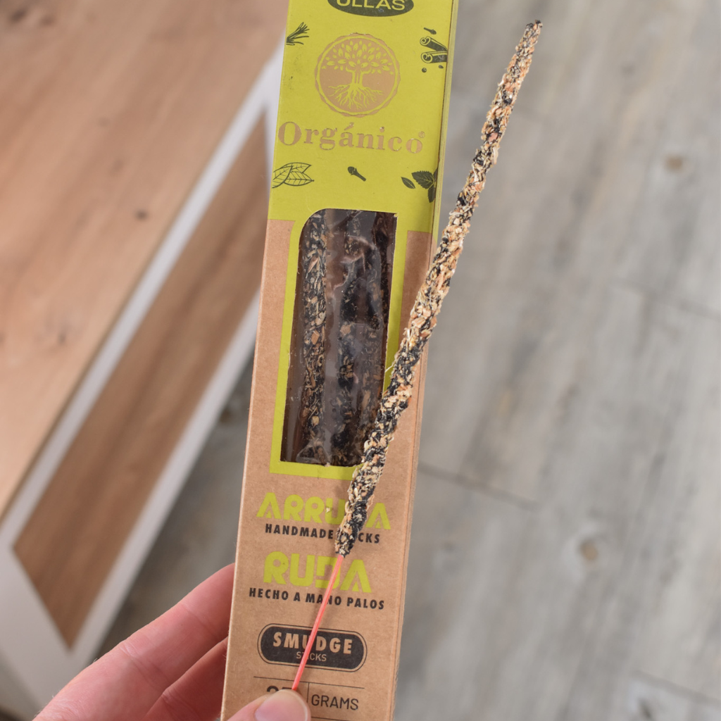 Incienso Natural de Ruda | Limpieza y protección energética