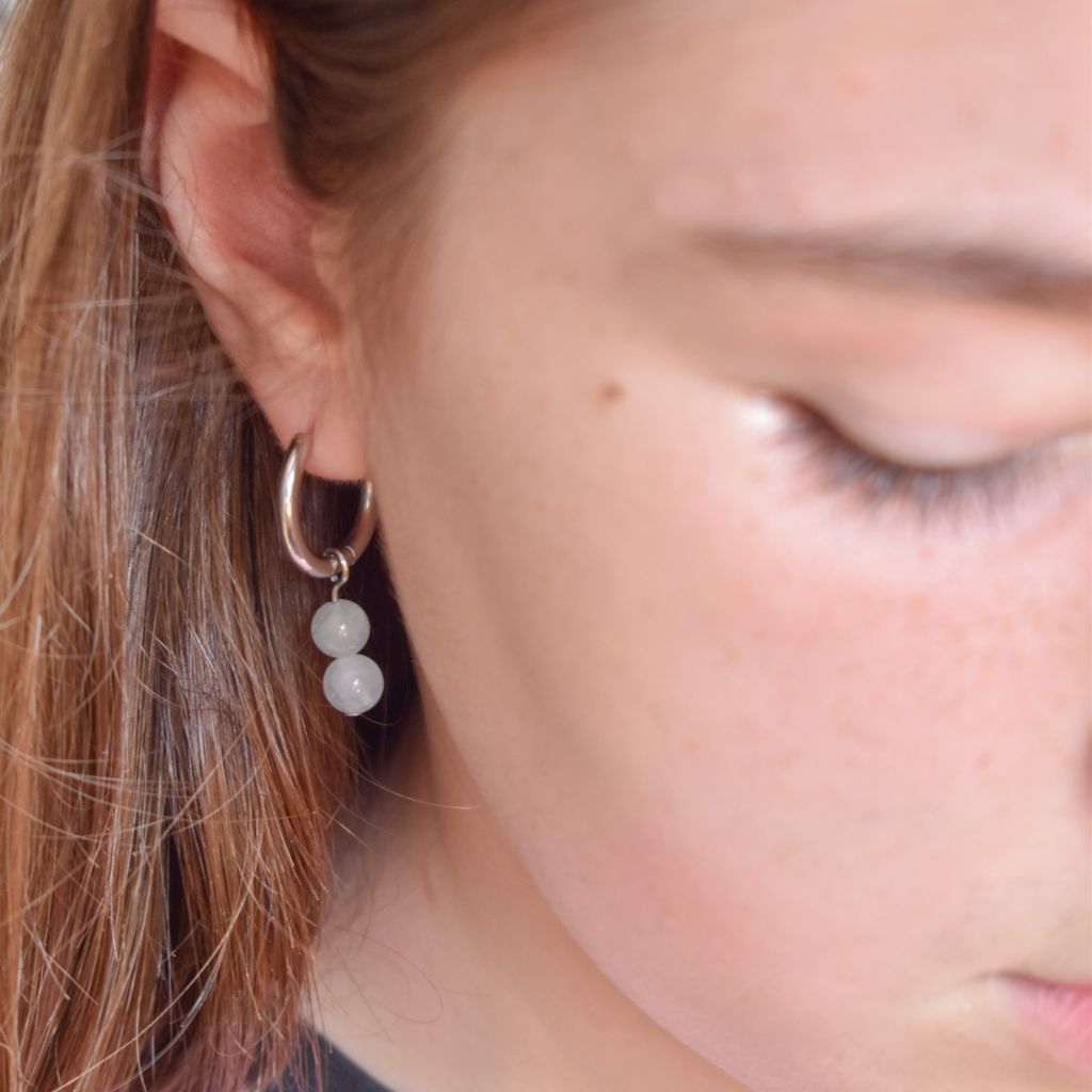 Pendientes Ivy | Aguamarina | Calma y claridad