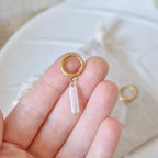 Pendientes Eira | Cuarzo rosa | Amor y ternura