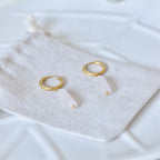 Pendientes Eira | Cuarzo rosa | Amor y ternura