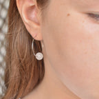 Pendientes Gara | Cuarzo Rosa | Amor y armonía