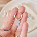 Pendientes Ivy | Aguamarina | Calma y claridad