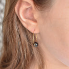 Pendientes Gara | Obsidiana | Energía y protección