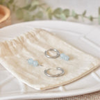 Pendientes Ivy | Aguamarina | Calma y claridad