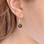 Pendientes Gara | Obsidiana | Energía y protección