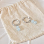 Pendientes Ivy | Aguamarina | Calma y claridad