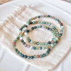 Pulsera Mini Ágata India | Armonía, enraizamiento y equilibrio