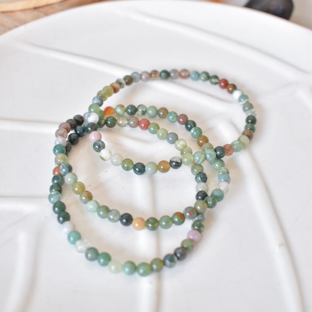 Pulsera Mini Ágata India | Armonía, enraizamiento y equilibrio