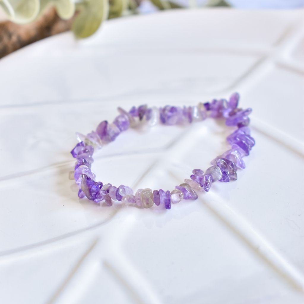 Pulsera Amatista Chip | Calma y equilibrio