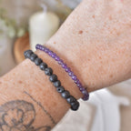 Pulsera Mini Amatista | Calma, intuición y equilibrio