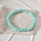 Pulsera Amazonita Grado A | Calma y serenidad