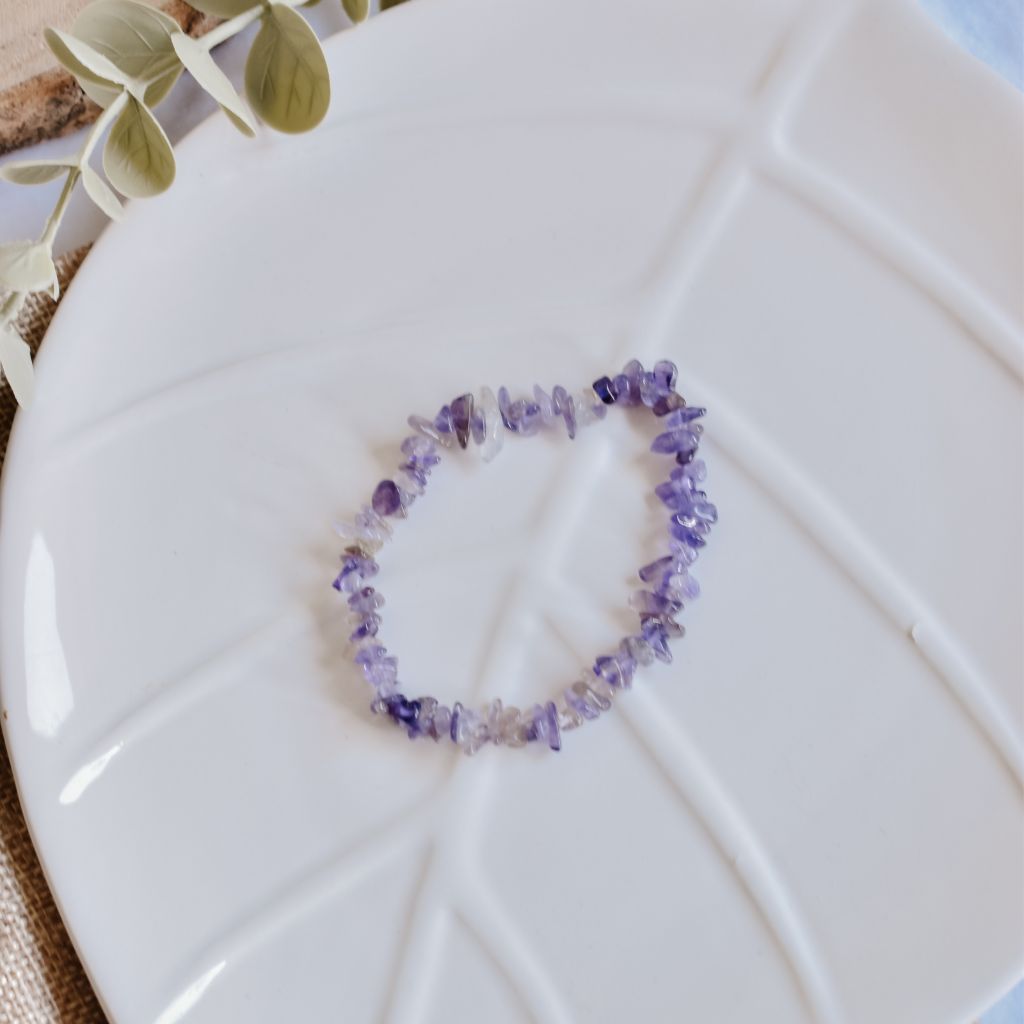 Pulsera Amatista Chip | Calma y equilibrio