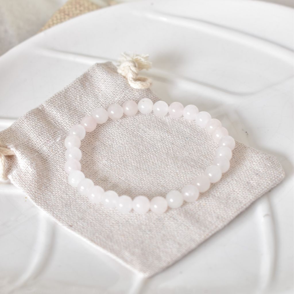 Pulsera Cuarzo Rosa | Amor propio y amistad