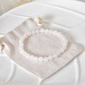 Bracelet en quartz rose | Amour de soi et amitié