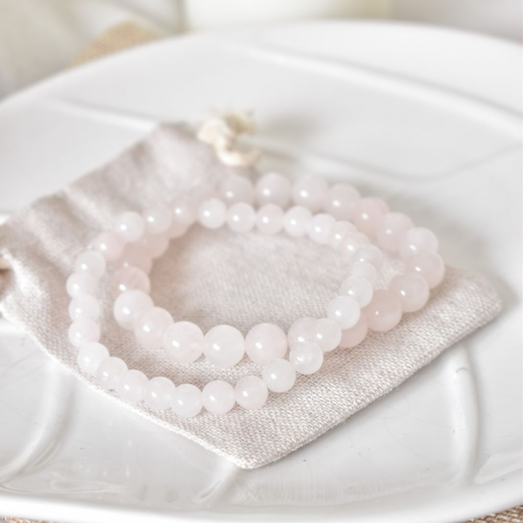 Pulsera Cuarzo Rosa | Amor propio y amistad