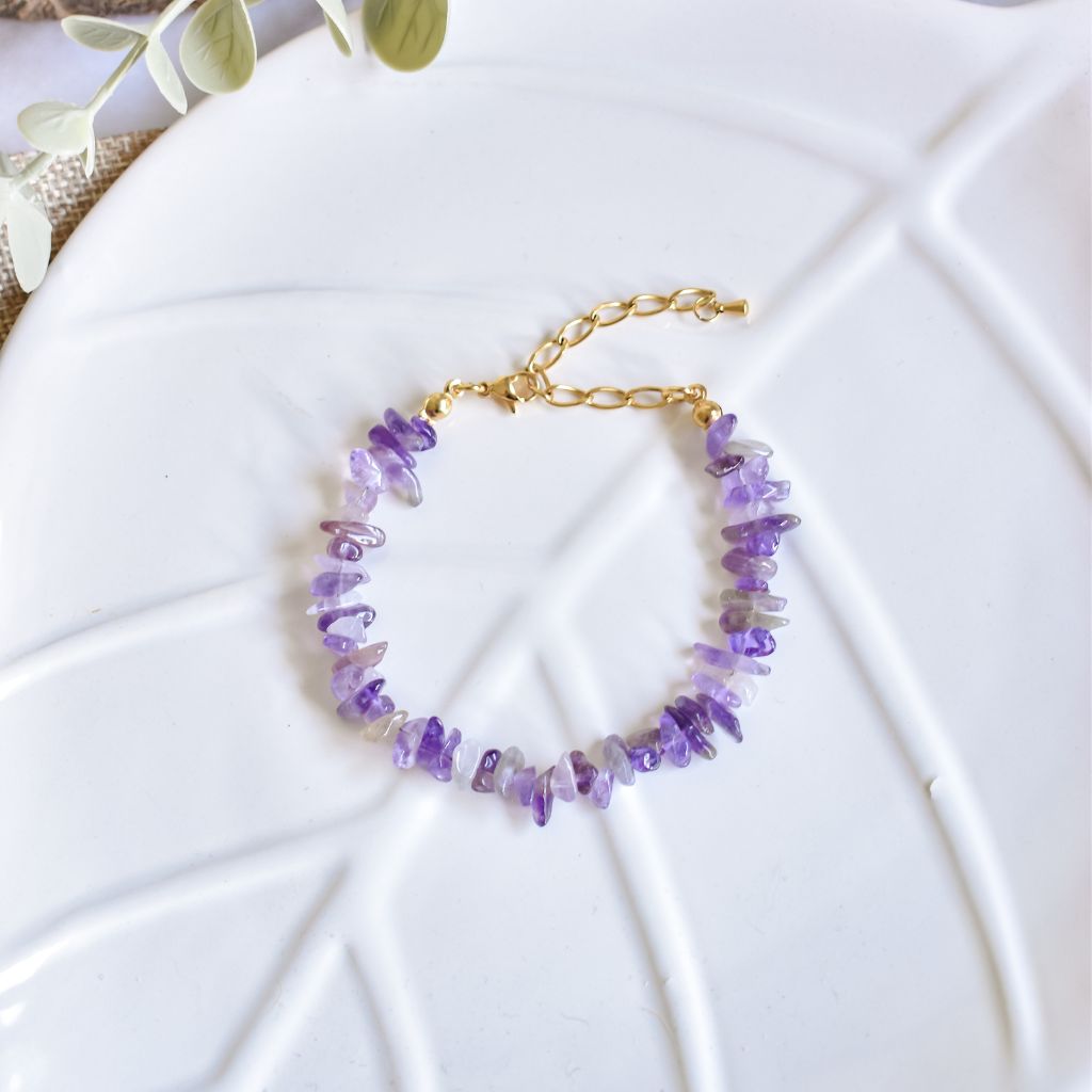 Pulsera Erin Amatista | Calma y elegancia