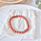 Pulsera Jaspe Rojo Grado A | Fuerza y conexión con la Tierra