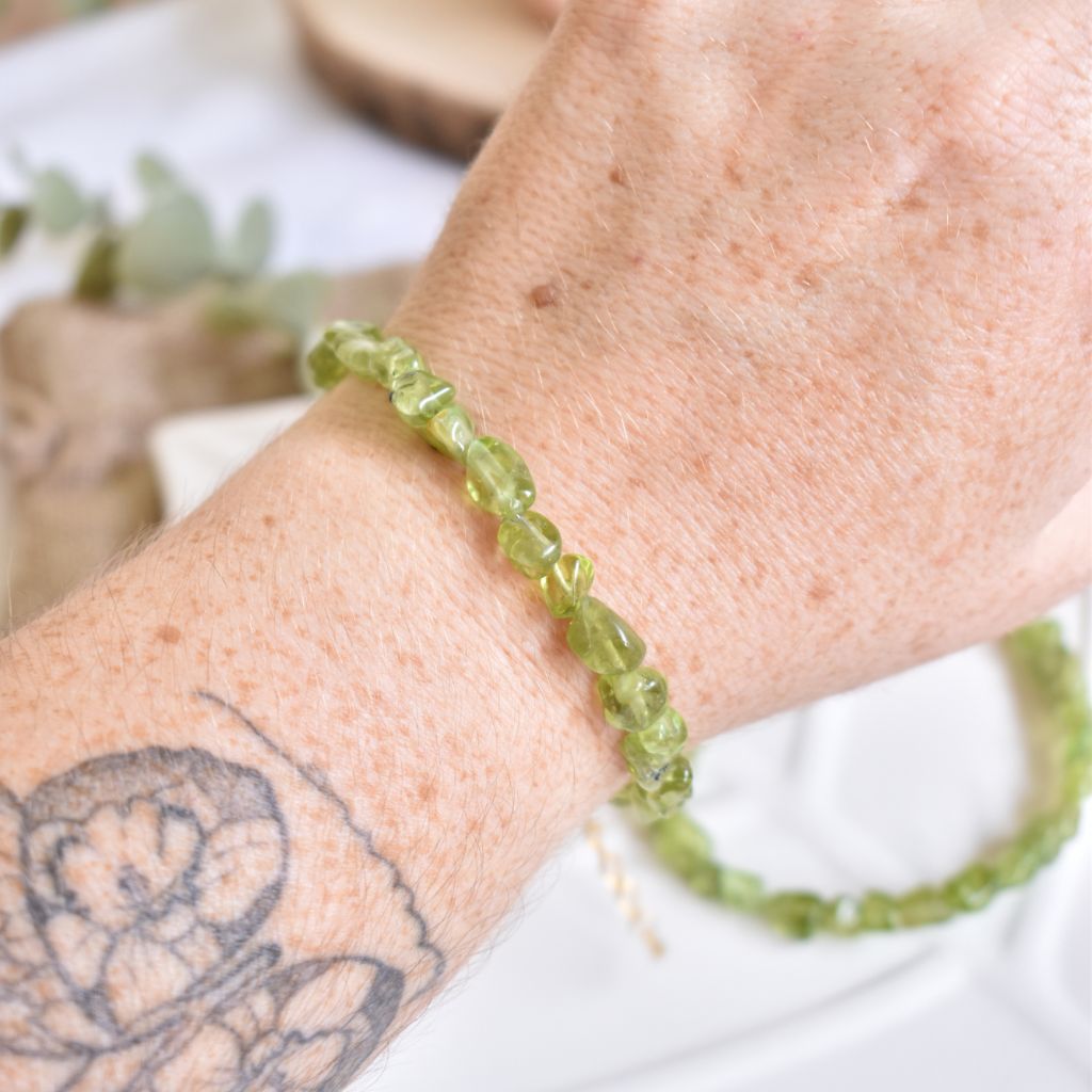 Pulsera Erin Peridoto | Renovación y frescura